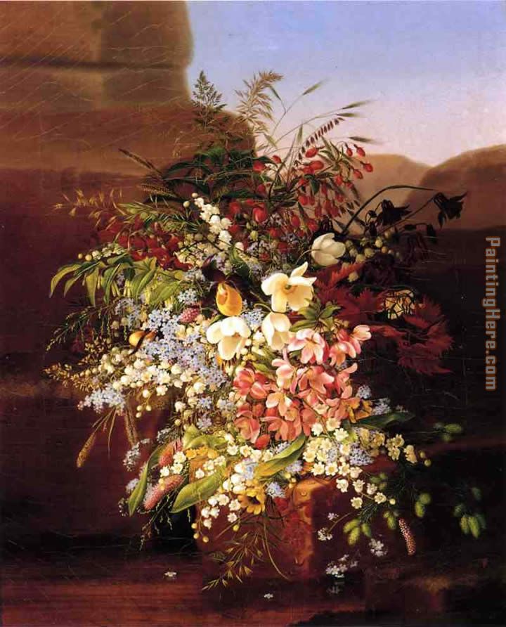 Floral Still Life 1 painting - Adelheid Dietrich Floral Still Life 1 art painting